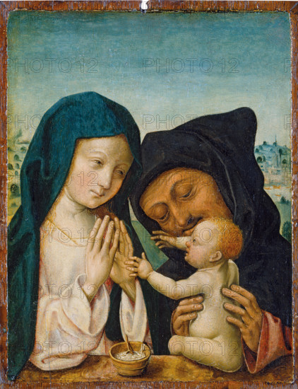 The Holy Family, c1495-1500. Creator: Master of the St Bartholomew Altarpiece.