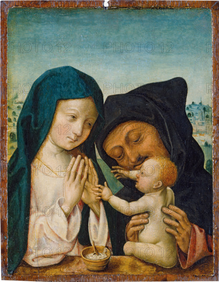 The Holy Family, c1495-1500. Creator: Master of the St Bartholomew Altarpiece.