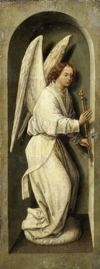 Angel of the Annunciation, c1485-1490. Creator: Bruges (?) Master.