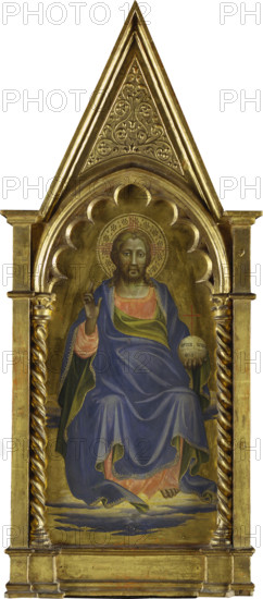 Christ as Salvator Mundi, 1404-1407. Creator: Gherardo di Jacopo.