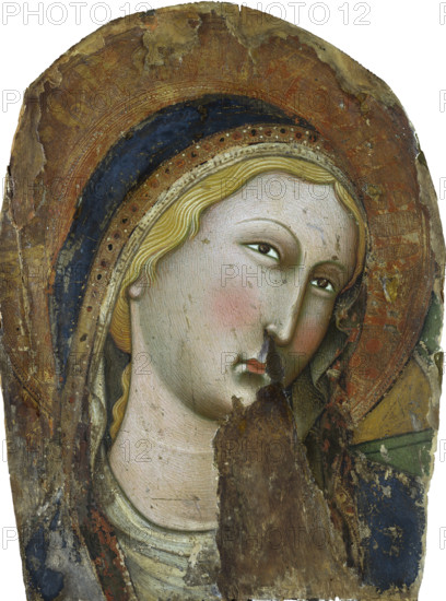 Virgin (fragment), c1377-1383. Creator: Niccolo di Buonaccorso.