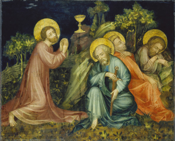 The Agony in the Garden, c1420-1430. Creator: Nuremberg Master of the Altarpiece of the Virgin.
