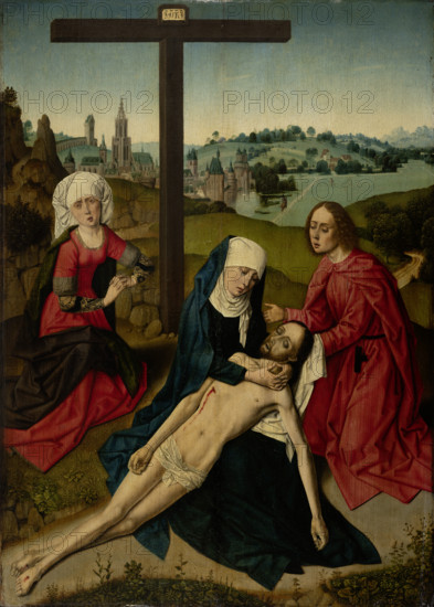 The Lamentation, c1470-1480. Creator: Dutch Master.
