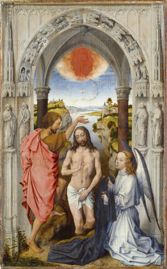 Baptism of Christ, c1510. Creator: Dutch Master.