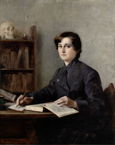 Portrait of Dr. Elisabeth Winterhalter, 1887-1888. Creator: Ottilie Wilhelmine Roederstein.