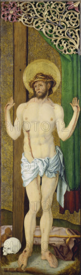 Christ as Man of Sorrows, 1504. Creator: Master of the Stalburg Portraits.