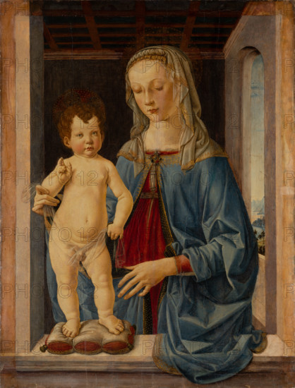Virgin and Child, c1475-1480. Creator: Piermatteo d'Amelia.