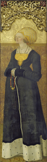 Portrait of Margarete Stalburg, née vom Rhein (1484–1550), 1504. Creator: Master of the Stalburg Portraits.