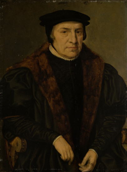 Portrait of an Elderly Man in an Armchair, c1560. Creator: Dutch Master.
