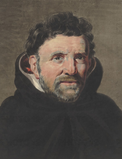 Bust of a Dominican monk. Creator: Jan Gerard Waldorp.