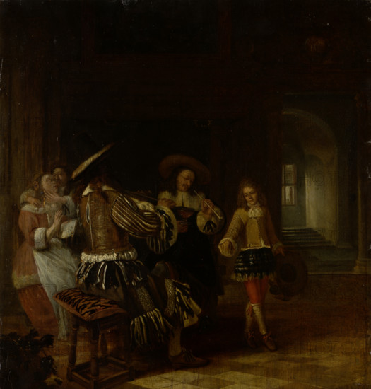 Merry Company, c1680. Creator: Monogrammist HVB.