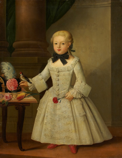 Portrait of Anton Ulrich von Holzhausen, c1758-1759. Creator: Anton Tischbein?.