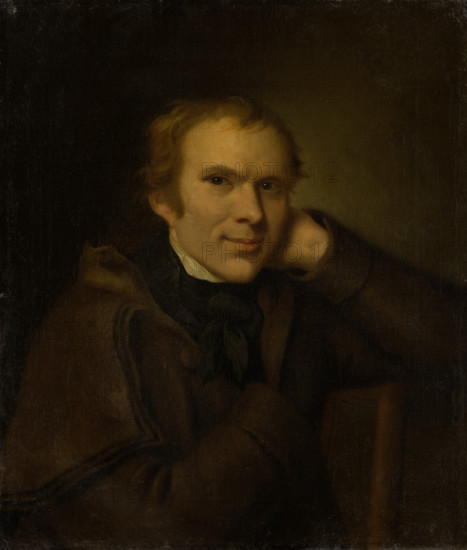 Portrait of Johann Friedrich Lauck, late 18th century. Creator: Friedrich Tischbein.