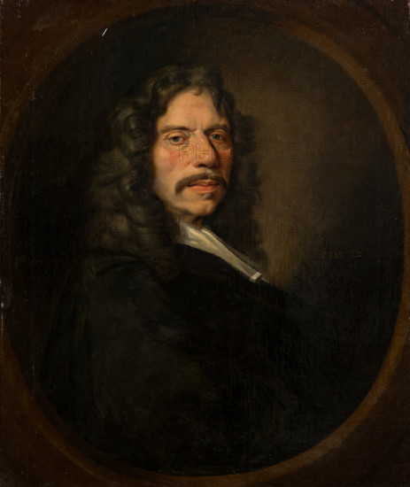 Portrait of Nicolaus Ruland (?), 1680. Creator: Johann Heinrich Roos.