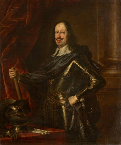 Portrait of Ferdinand II. De'Medici (1610-1670), Archduke of Tuscany, 1673. Creators: Justus Sustermans, Workshop of Justus Sustermans.