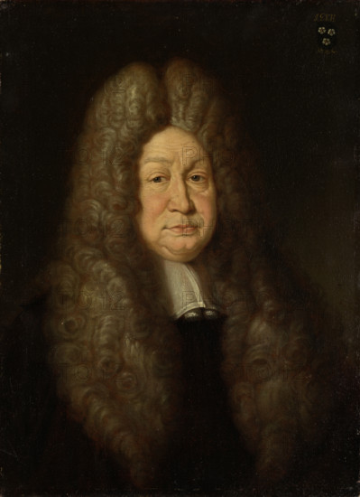 Portrait of Johann Georg von Holzhausen, (1643-1721), 1721. Creator: Unknown.
