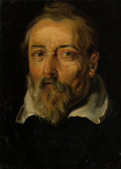 Portrait of the Artist Frans Francken the Elder, (1542-1616), c1845-1848. Creator: Victor Muller.