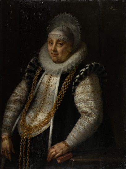 Portrait of a Woman, 1613. Creator: Gortzius Geldorp.