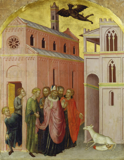 Bishop Julian’s Finding of the True Child, c1390. Creator: Martino di Bartolomeo di Biagio.