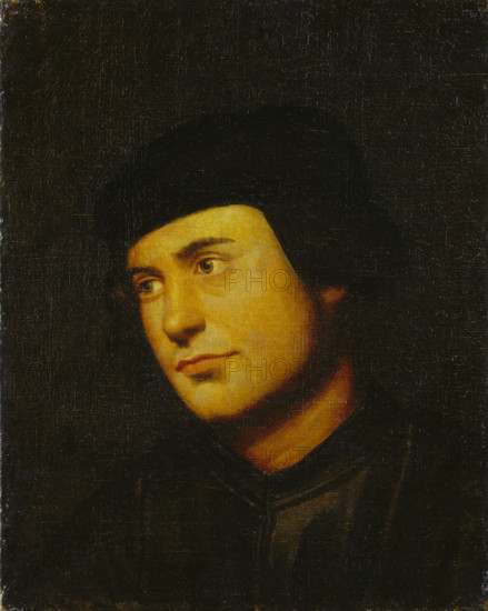 Portrait of a Man, 1801-1900. Creator: Copy after Bernardino Licinio.
