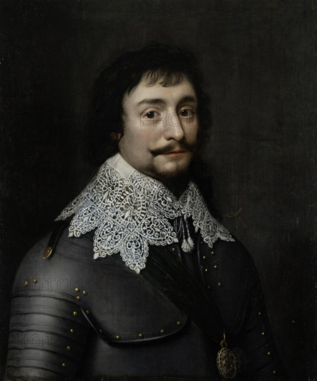 Portrait of Frederick V of the Palatinate (The Winter King), c1630. Creators: Michiel van Mierevelt, Workshop of Michiel van Miereveld.