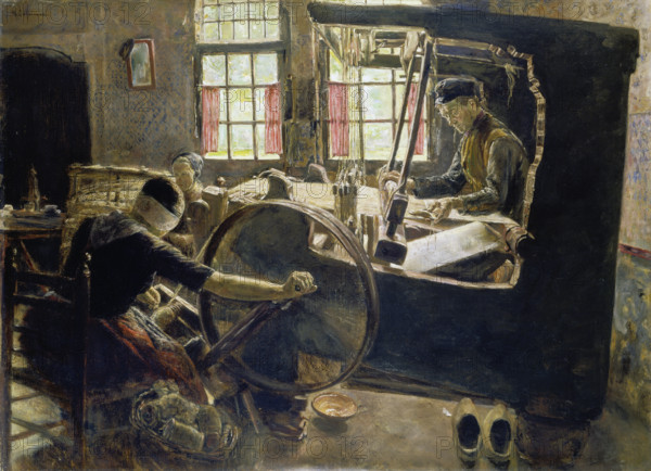 The Weaver, 1882. Creator: Max Liebermann.