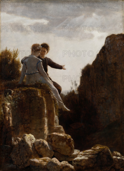 The Honeymoon, c1890. Creator: Arnold Bocklin.