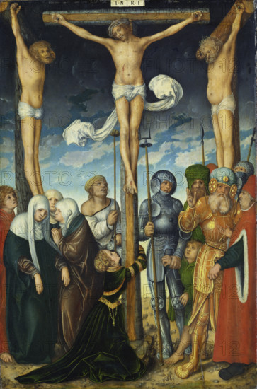 The Crucifixion, c1508-1510. Creator: Lucas Cranach the Elder.