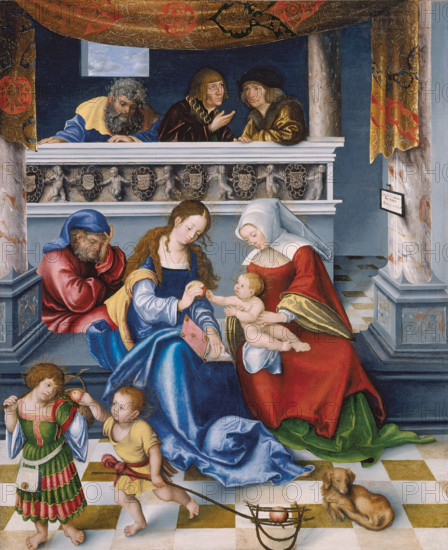 The Holy Kinship, 1509. Creator: Lucas Cranach the Elder.