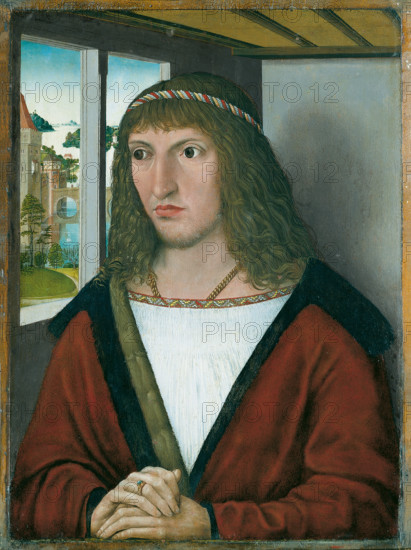 Portrait of the Younger Elector Frederick the Wise of Saxony, c1490. Creator: Nuremberg Master around 1490.