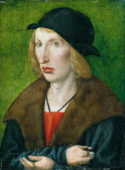 Portrait of Hans Geyger, 1501. Creator: Wolf Traut.
