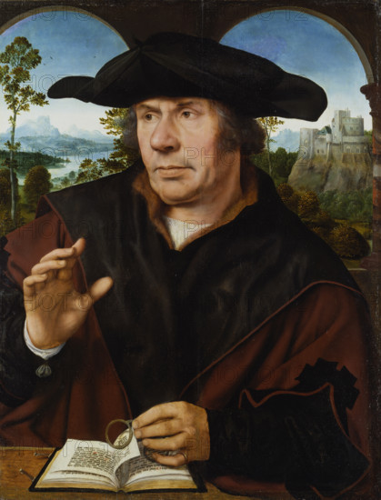 Portrait of a Scholar, c1525-1530. Creator: Quentin Metsys I.