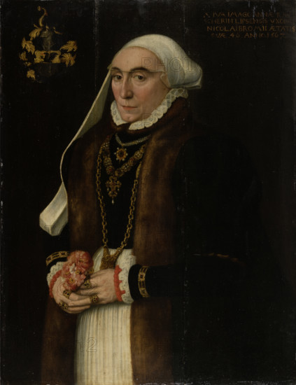 Portrait of Anna Rauscher, 1567. Creator: Unknown.