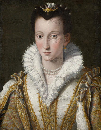 Portrait of Eleonora di Garzia di Toledo, called Dianora (?), c1571-1576. Creator: Workshop of Alessandro Allori.