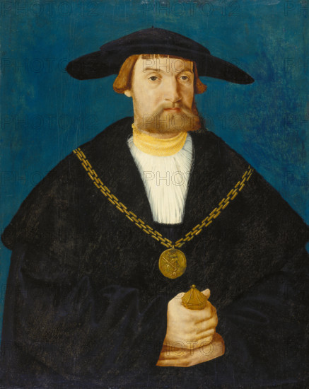 Portrait of Blasius von Holzhausen (1481-1525), 1523. Creator: Hans Abel.
