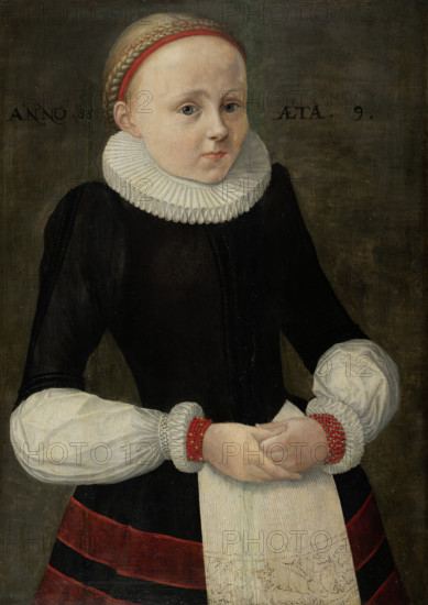 Portrait of Maria Jacobina Völker, 1588. Creator: Unknown.