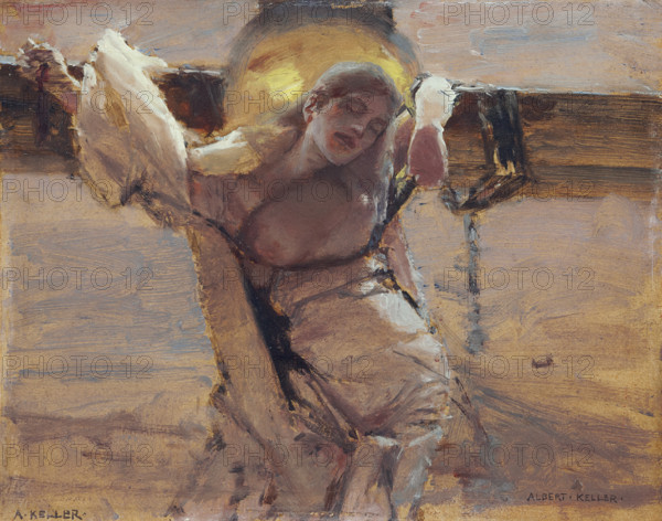 The Martyr, c1892. Creator: Albert von Keller.