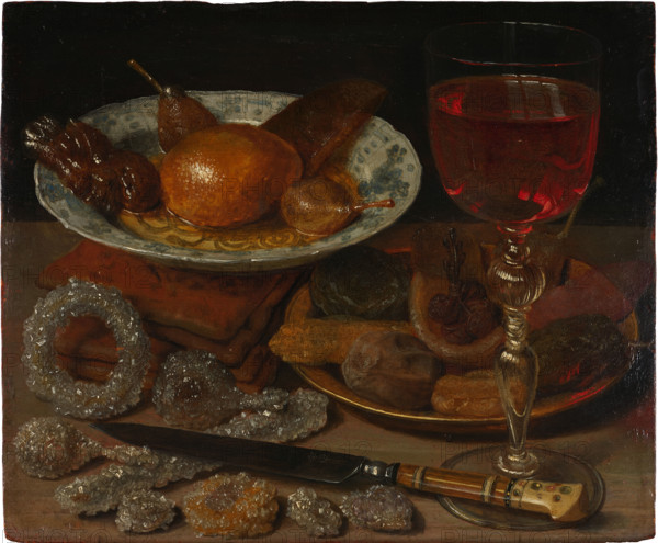 Still Life with Fruit and Sweetmeats, 1635-1637. Creator: Georg Flegel.