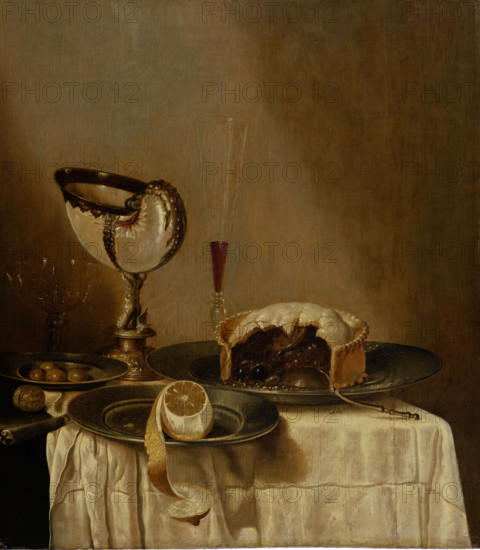 Still life with Nautilus Cup, c1645-1650. Creator: Unknown.