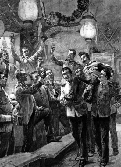 The Company's Favourite: "For he's a Jolly Good Fellow", 1898. Creator: Unknown.