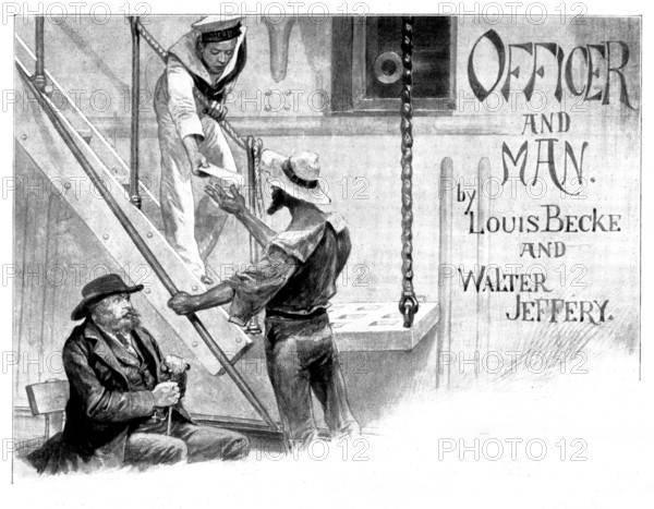 Officer and Man, 1898. Creator: Unknown.