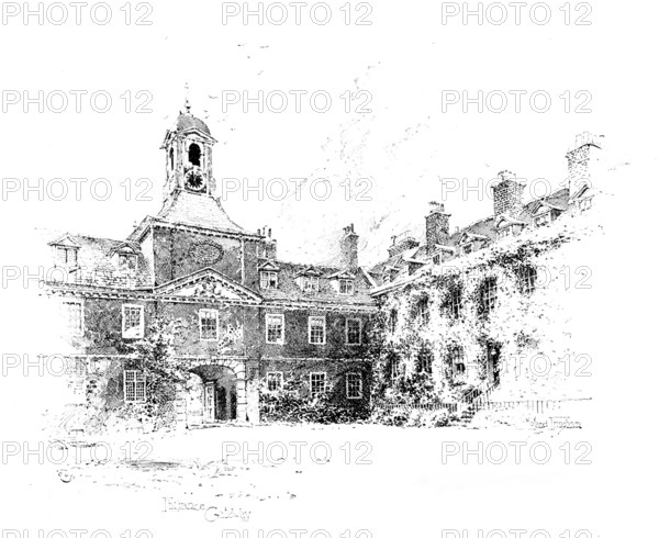 Views of Kensington Palace...to be restored and thrown open to the public, 1898. Creator: Carl Hentschel.