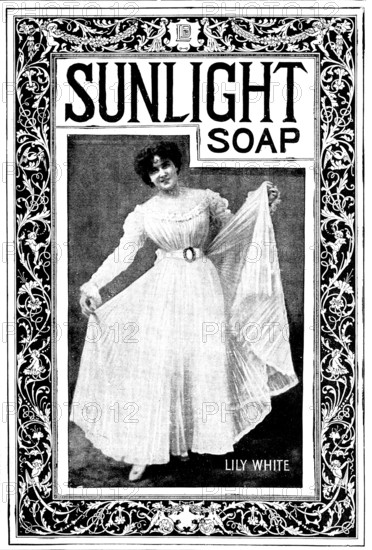 Advertisement for Sunlight Soap, 1898. Creator: Unknown.