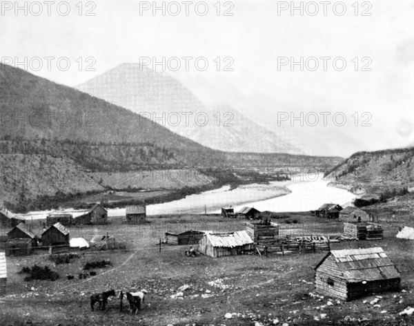 Gold in British Columbia: Lytton, 1898. Creator: Unknown.