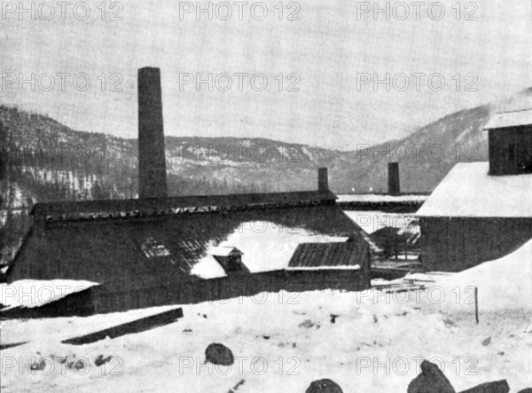 Gold in British Columbia: Smelter at Trail, 1898. Creator: Unknown.