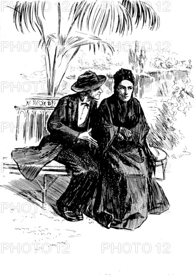 22a, Curzon Street, the new play at the Garrick Theatre, 1898. Creator: Carl Hentschel.