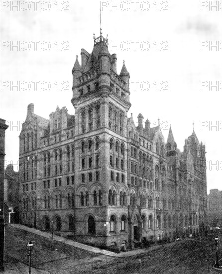 The Young Men's Christian Association's new buildings at Glasgow, 1898. Creator: Maclure and Macdonald.