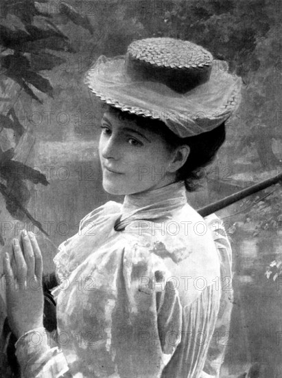 Ye Compleat Angler. -  by Lucien Davis, R.I., 1898. Creator: Unknown.