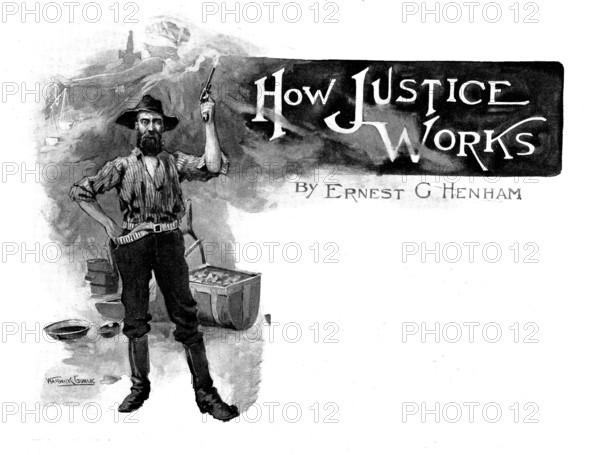 How Justice Works, 1898. Creator: Unknown.