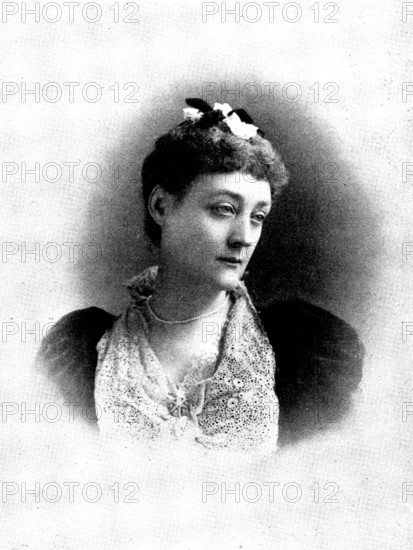 Writers of the Day: No. XXXVIII. - Mrs. Campbell Praed, 1898. Creator: Elliott & Fry.